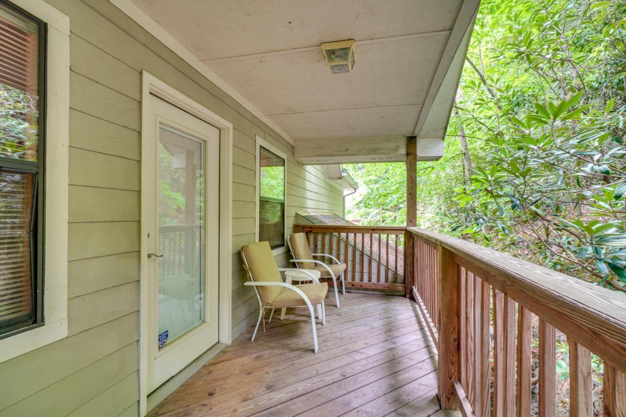 Gatlinburg Vacation Rental Balcony With Hot Tub! ภายนอก รูปภาพ